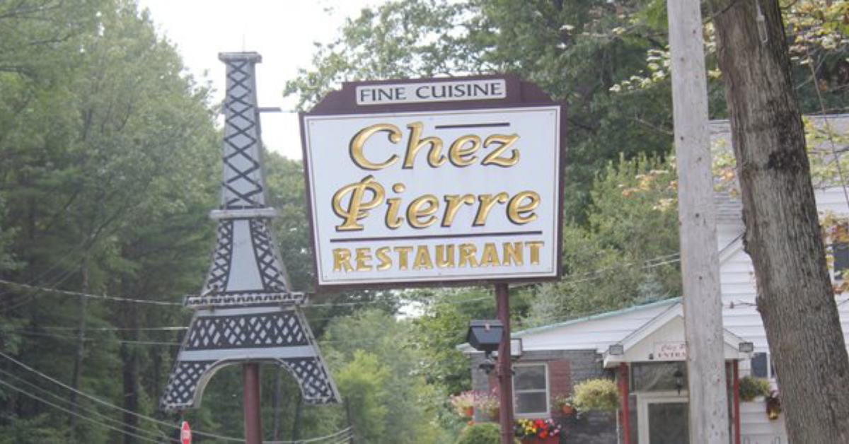 chez pierre sign